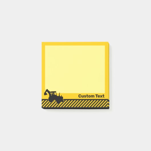 Bagger Post-it Klebezettel (Vorderseite)