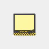 Bagger Post-it Klebezettel (Vorderseite)