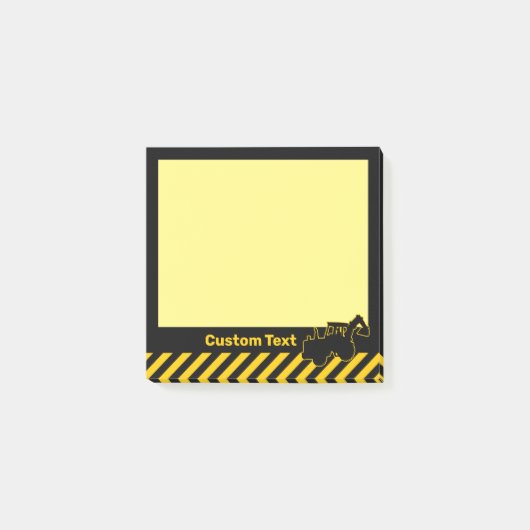 Bagger Post-it Klebezettel (Vorderseite)