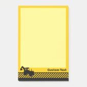 Bagger Post-it Klebezettel (Vorderseite)