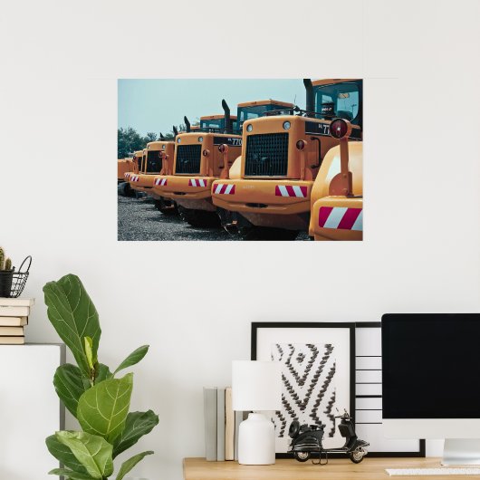 Bagger Poster (Heimbüro)