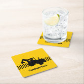 Bagger Rechteckiger Pappuntersetzer (Vor Ort)