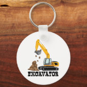 Bagger Schlüsselanhänger (Vorderseite)