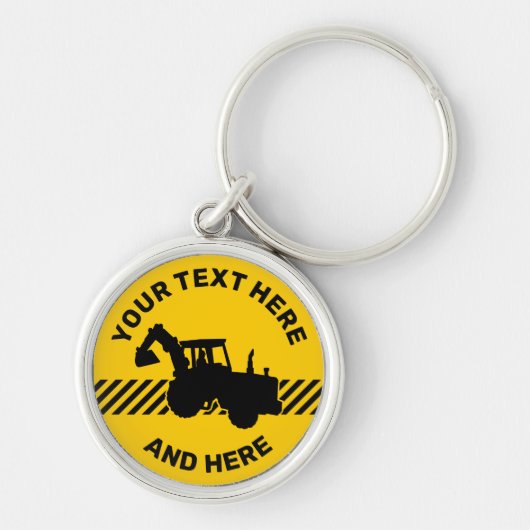 Bagger Schlüsselanhänger (Vorne)