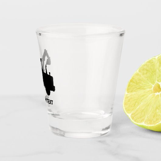 Bagger Schnapsglas (Rechts)