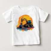 Bagger-Shirt Kinder Baby T-shirt (Vorderseite)