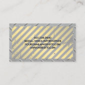 Bagger | Stahl | Vorsicht Visitenkarte (Rückseite)