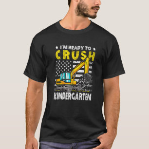 Bagger zurück zur Schule Ich bin bereit, Kinder zu T-Shirt