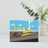 Baggeranlage Feiertagspostkarte (Stehend Vorderseite)