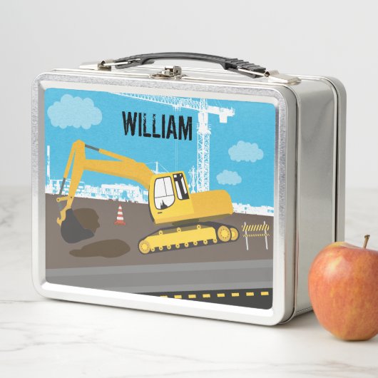 Baggeranlage Metall Brotdose (Beispiel)