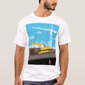 Baggeranlage T-Shirt (Vorderseite)