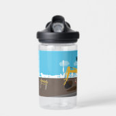 Baggeranlage Trinkflasche (Vorne)