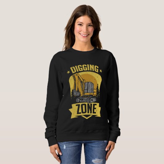Baggerbagger Sweatshirt (Vorne ganz)