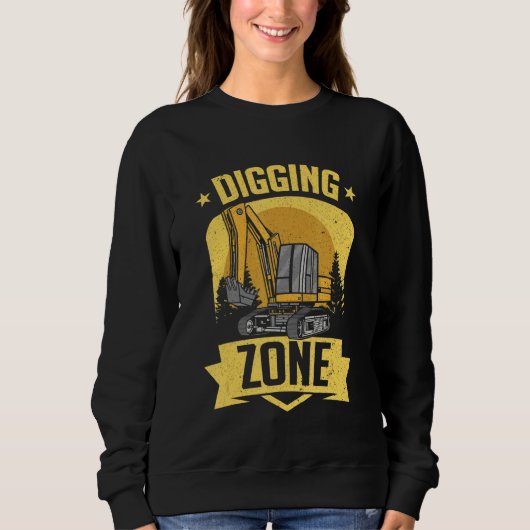 Baggerbagger Sweatshirt (Vorderseite)
