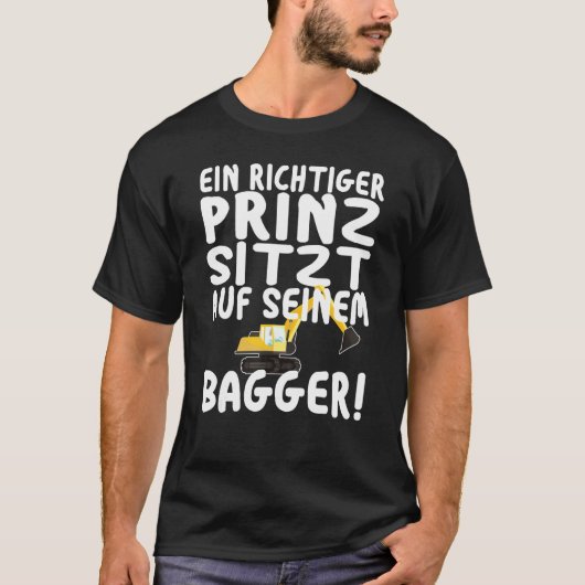 Baggerbagger T-Shirt (Vorderseite)
