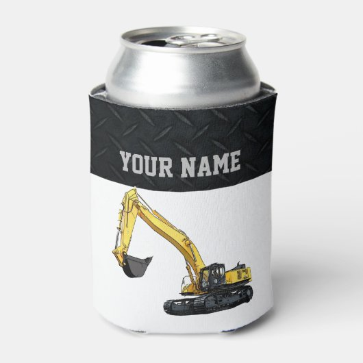 Baggerbaugerät Cool Name Dosenkühler (Kanne Vorderseite)