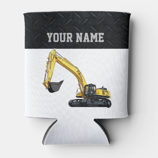 Baggerbaugerät Cool Name Dosenkühler (Vorderseite)