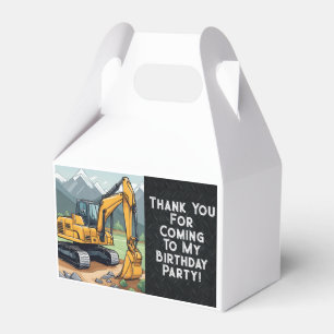 Baggerbaugerät-Digger Geburtstag Geschenkschachtel