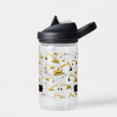 Baggerbauwagen und -werkzeuge Name Trinkflasche (Links)