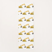 Baggerbauwagen Yogamatte (Vorderseite)