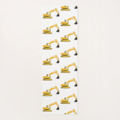 Baggerbauwagen Yogamatte (Rückseite)