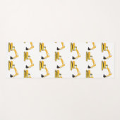 Baggerbauwagen Yogamatte (Vorderseite (Horizontal))