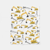 Baggerbauweise Fleecedecke (Vorderseite)