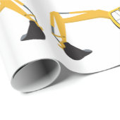 Baggerbauweise Geschenkpapier (Rolleneckpunkt)