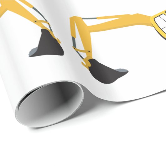 Baggerbauweise Geschenkpapier (Rolleneckpunkt)