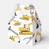 Baggerbauweise Geschenkschachtel (Rückseite)