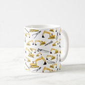 Baggerbauweise Kaffeetasse (VorderseiteRechts)