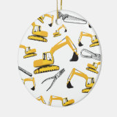 Baggerbauweise Keramik Ornament (Links)