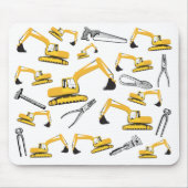 Baggerbauweise Mousepad (Vorne)