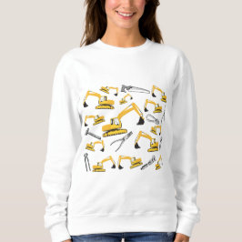 Baggerbauweise Sweatshirt