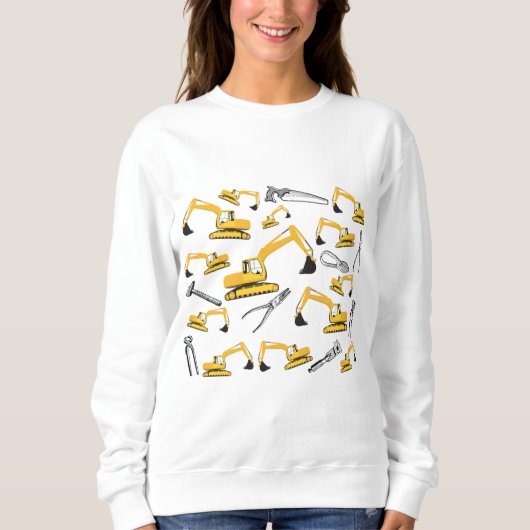 Baggerbauweise Sweatshirt (Vorderseite)