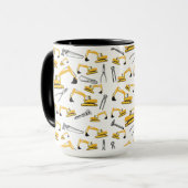 Baggerbauweise Tasse (Vorderseite Links)