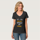 Baggerfahrer Baggerbediener Bauarbeiter T-Shirt (Vorderseite Vollansicht)