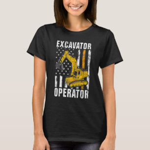 Baggerfahrer - Bauarbeiter & Konstrukteur T-Shirt