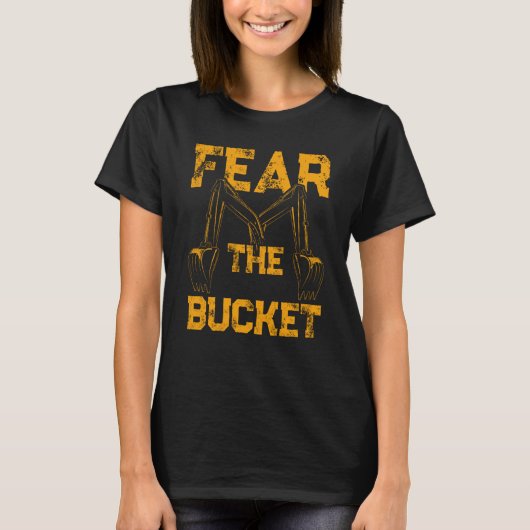 Baggerfahrer für Baggerfahrer Backhoe Op T-Shirt (Vorderseite)