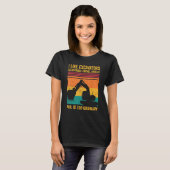 Baggerfahrer HEO Bagger Schaufel Eimer Normal T-Shirt (Vorne ganz)