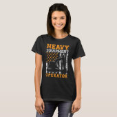 Baggerfahrer T-Shirt (Vorne ganz)