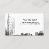 Baggerfahrzeug | Real Anwesen Visitenkarte (Rückseite)