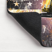 Baggerflagge Mousepad (Ecke)