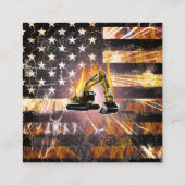 Baggerflagge Rabattkarte (Rückseite)