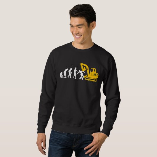 Baggerführerhandbuch Sweatshirt (Vorne ganz)
