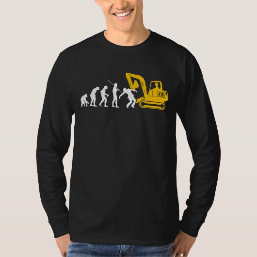 Baggerführerhandbuch T-Shirt (Vorderseite)
