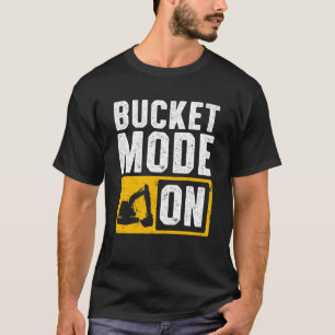 Baggeroperator für Baggertreiber Backhop Op T-Shirt