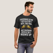 Baggeroperator für Bauarbeiter T-Shirt (Vorne ganz)
