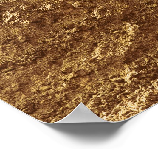 Baggerplakat - Schwergeräte bei Sonnenuntergang Poster (Ecke)