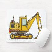 Baggerschaufel-Bau-Mausunterlage Mousepad (Mit Mouse)